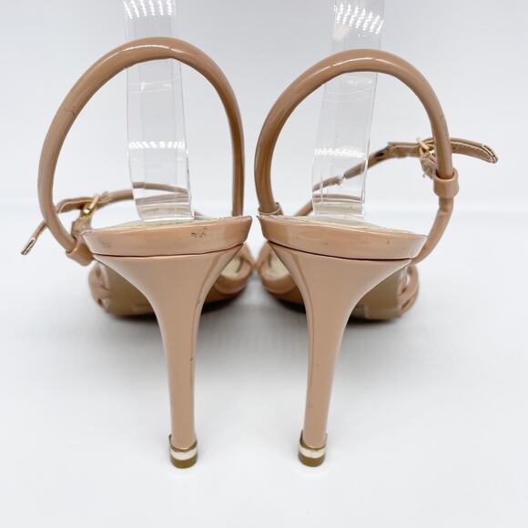 Kenneth Cole Women's Baxley Strappy High Heel Sandals Tan Size 6.5M - Picture 4 of 15